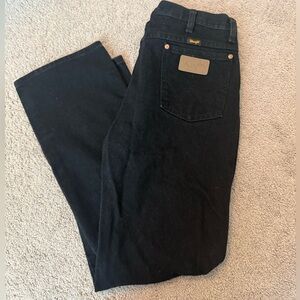 Wrangler Midnight Black Denim Pants